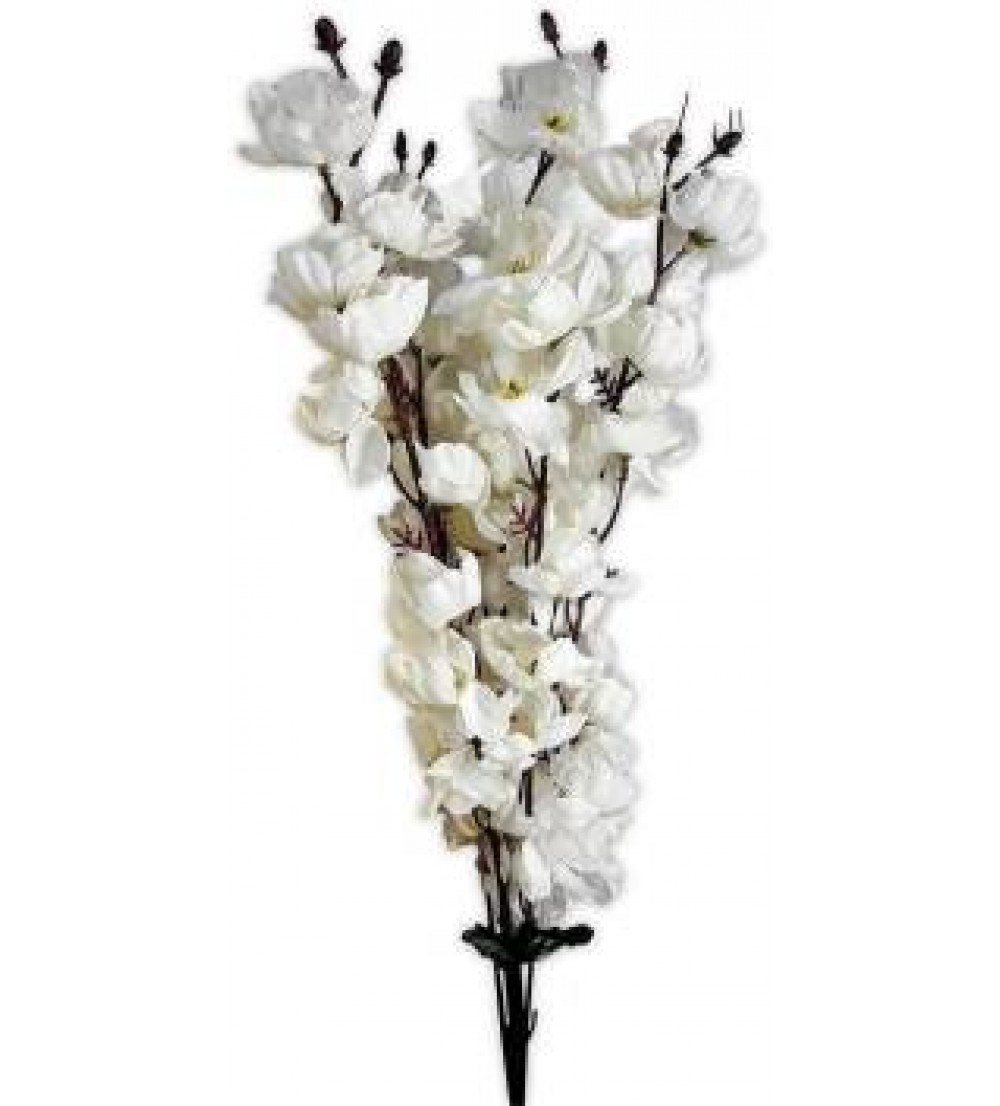 Blue Penguin Beautiful and Brite White, Pink Orchid Artificial Flower