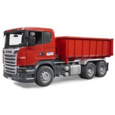 Bruder Scaniarseries Tipping Container Truck  (Red)