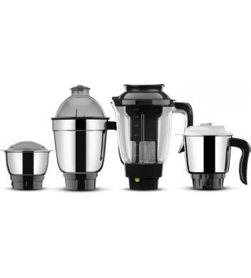 Butterfly Rapid 4 Jar 750 watts 750 W Juicer Mixer Grinder  (Black, 4 Jars)