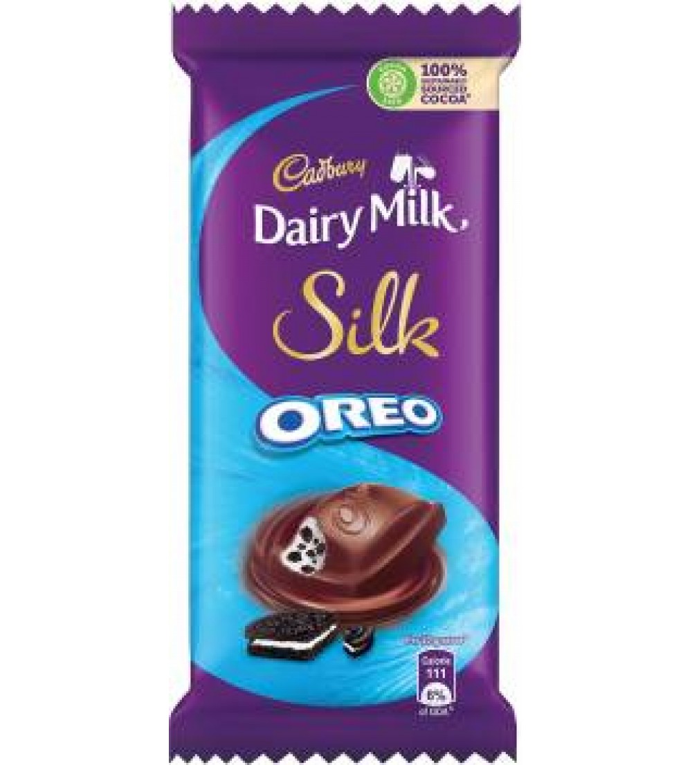 Cadbury Dairy Milk Silk Oreo Chocolate Bars  (60 g)