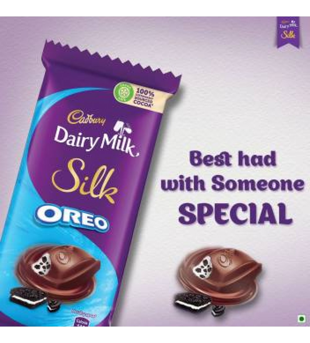 Cadbury Dairy Milk Silk Oreo Chocolate Bars  (60 g)