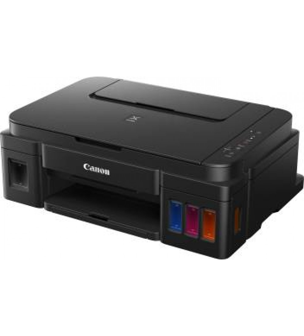 Canon PIXMA G2000 Multi-function Color Printer  (Black, Ink Bottle)