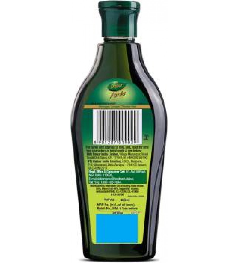 Dabur Amla Hair Oil for Long, Healthy and Strong Hair, 450 ml (Pack of 2) Hair Oil  (900 ml)