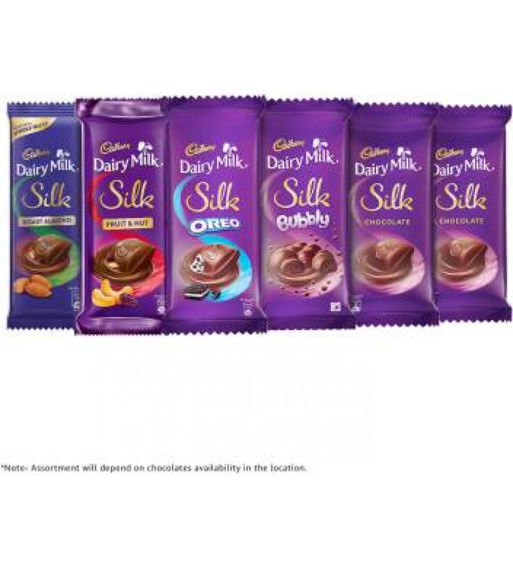 Cadbury Dairy Milk Silk Diwali Potli, 343g Bars  (343 g)