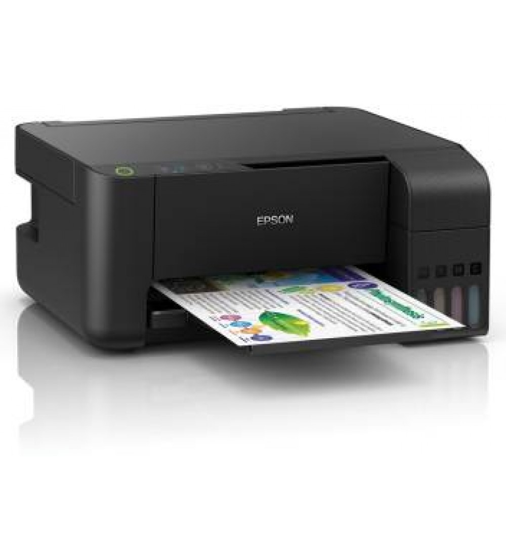 Epson L3150 Multi-function WiFi Color Printer  (Black, Ink Bottle)