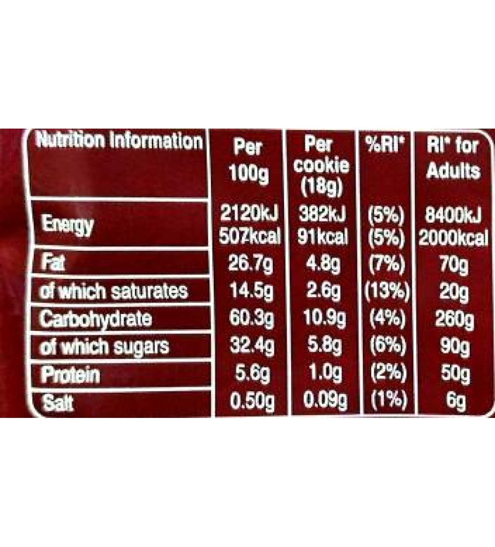 Galaxy Chocolate Chunk Cookies,144g  (144 g)