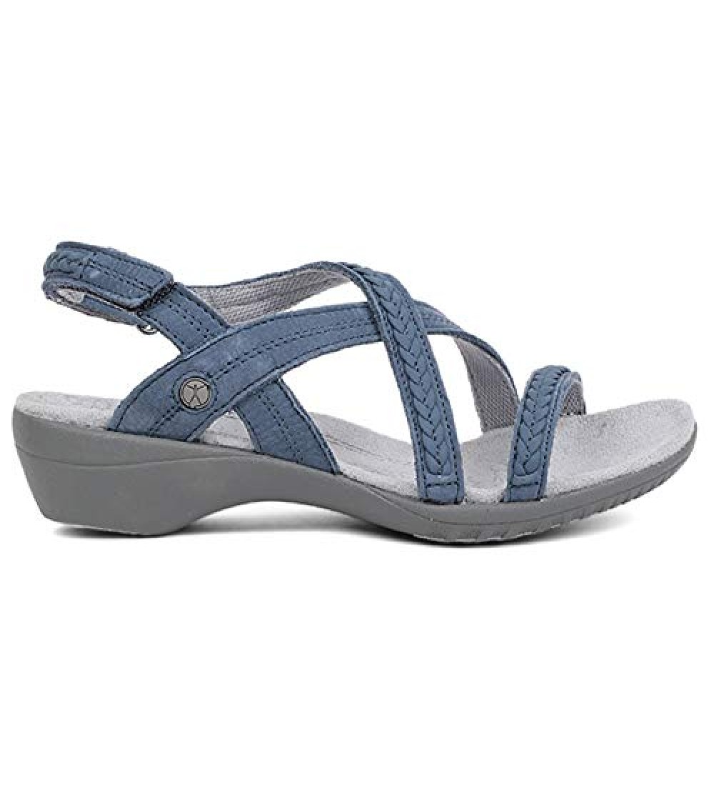 Hush Puppies Women's Theia Leather Fashion Sandals