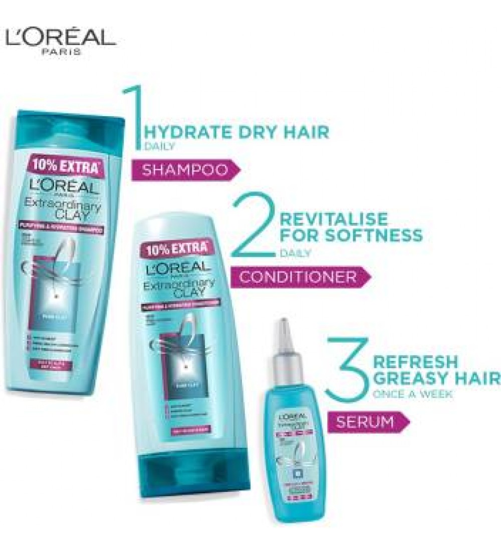 L'Oreal Paris Extraordinary Clay Conditioner  (175 ml)