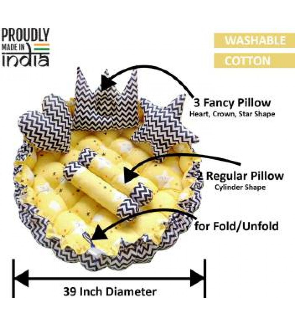 LOREM Cotton Bedding Set  (Yellow)