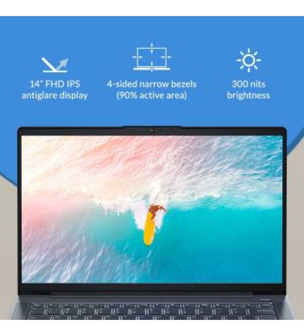 Lenovo Ideapad 5 Ryzen 7 Octa Core 4700U - (8 GB/512 GB SSD/Windows 10 Home) 14ARE05 Thin and Light Laptop  (14 inch, Graphite Grey, 1.39 kg, With MS Office)