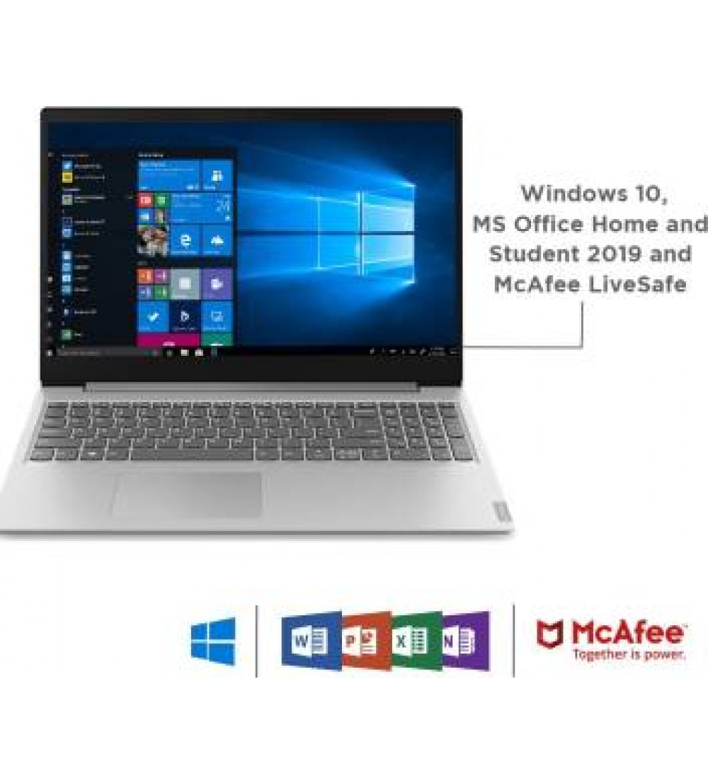 Lenovo Ideapad S145 Core i3 7th Gen - (4 GB/1 TB HDD/Windows 10 Home) S145-15IKB Laptop  (15.6 inch, Platinum Grey, 1.85 kg, With MS Office)