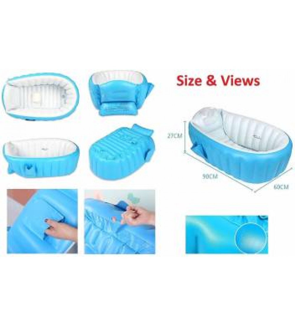 ONPOINT nflatable Baby Bath Tubs for New Born Babies (Blue)  (Blue-1) 4111 Ratings & 32 Reviews