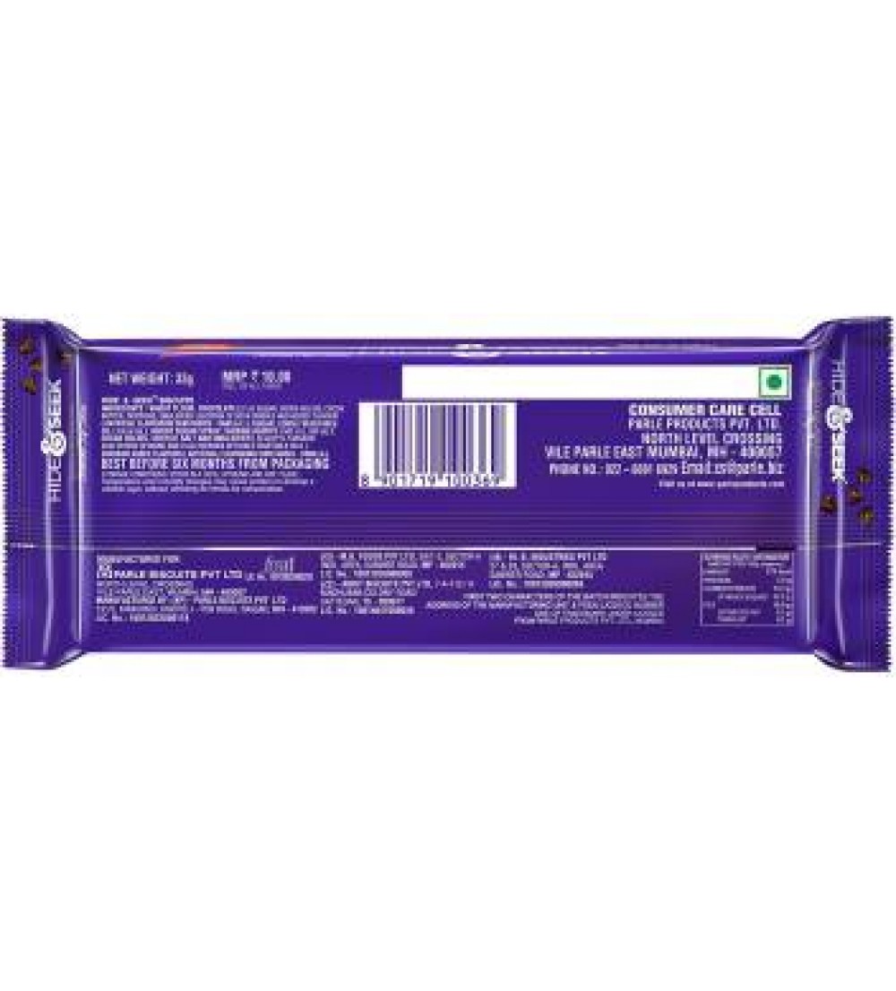 Parle Hide & Seek Chocolate Chip Cookies  (33 g)