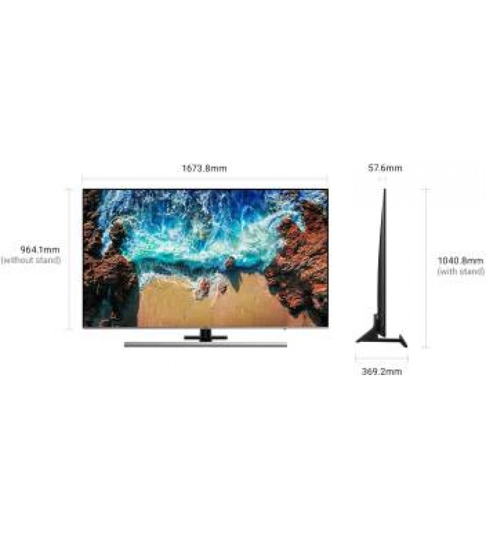 Samsung Series 8 189 cm (75 inch) Ultra HD (4K) LED Smart TV  (UA75NU8000KXXL)