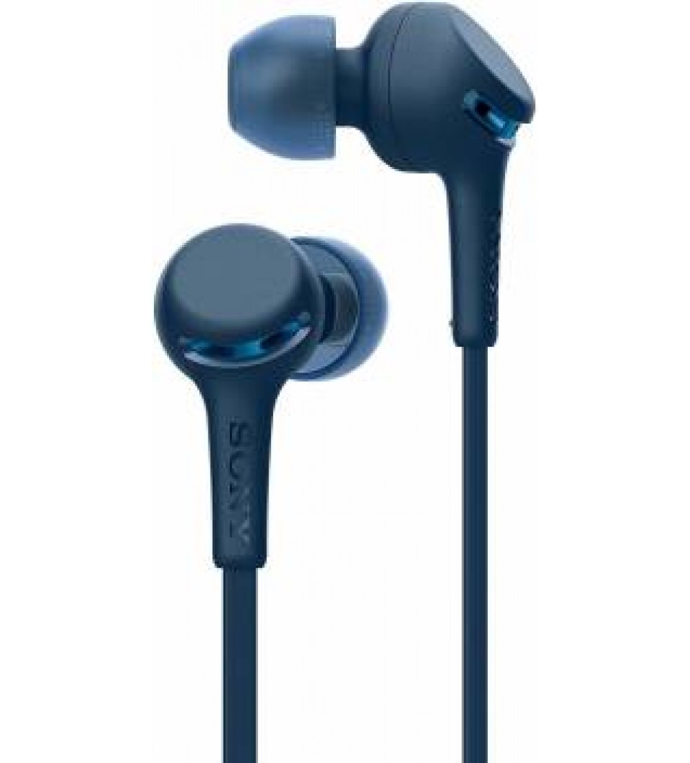 Sony WI-XB400 Extra Bass Wireless Stereo Headset Bluetooth Headset  (Blue, In the Ear)