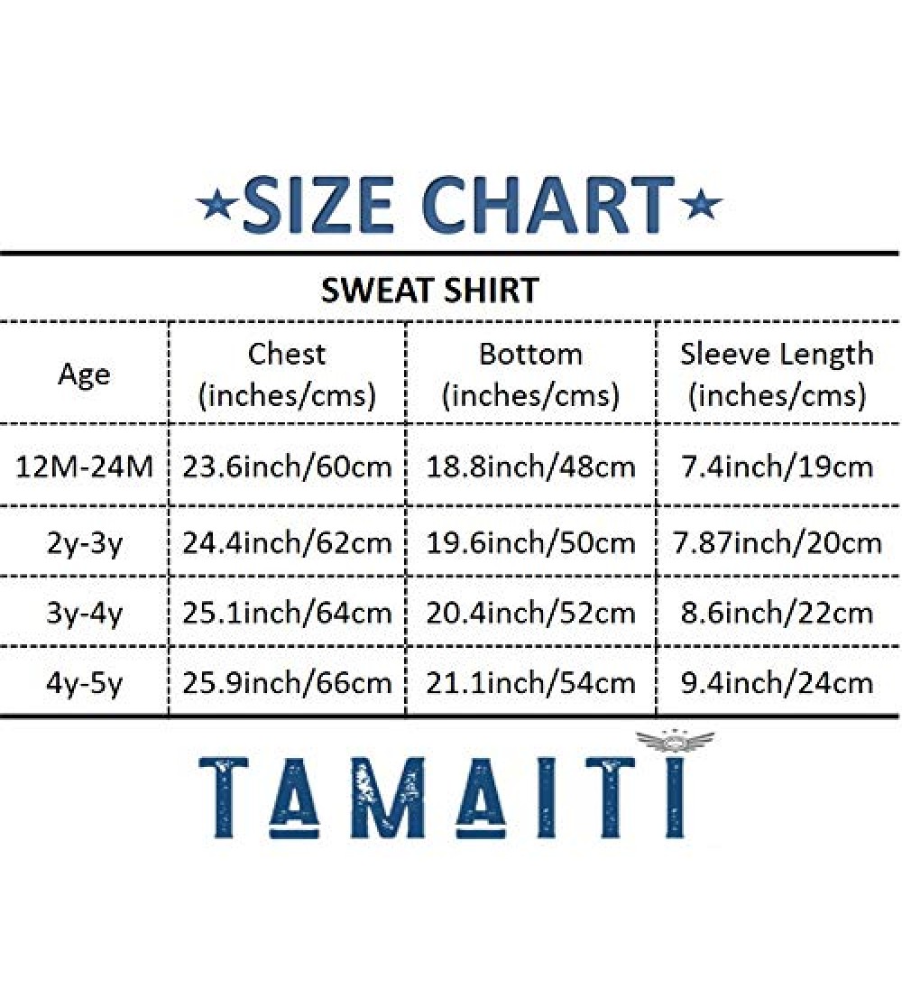 TAMAITI Sweatshirt for Baby Girls Winterwear Full Sleeves Pullover Tshirt Printed Sweatshirts for Girls