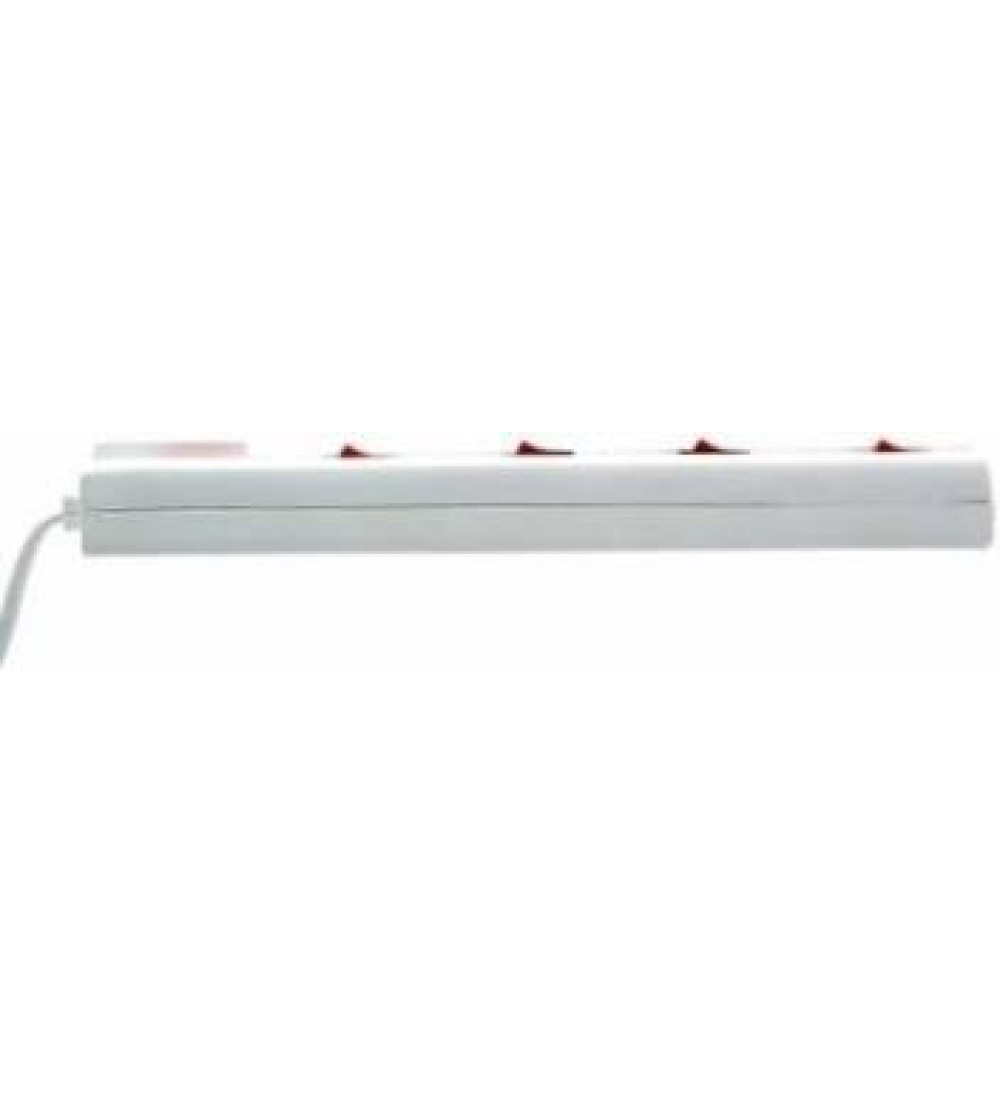 Telsa Tesa Electric TE-000TE00117 White 4+4 Long wire Extension Board 4 Socket Extension Boards  (White)