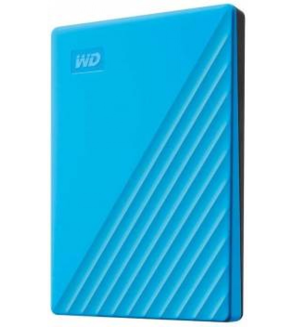 WD My Passport 2 TB External Hard Disk Drive  (Blue, Black)