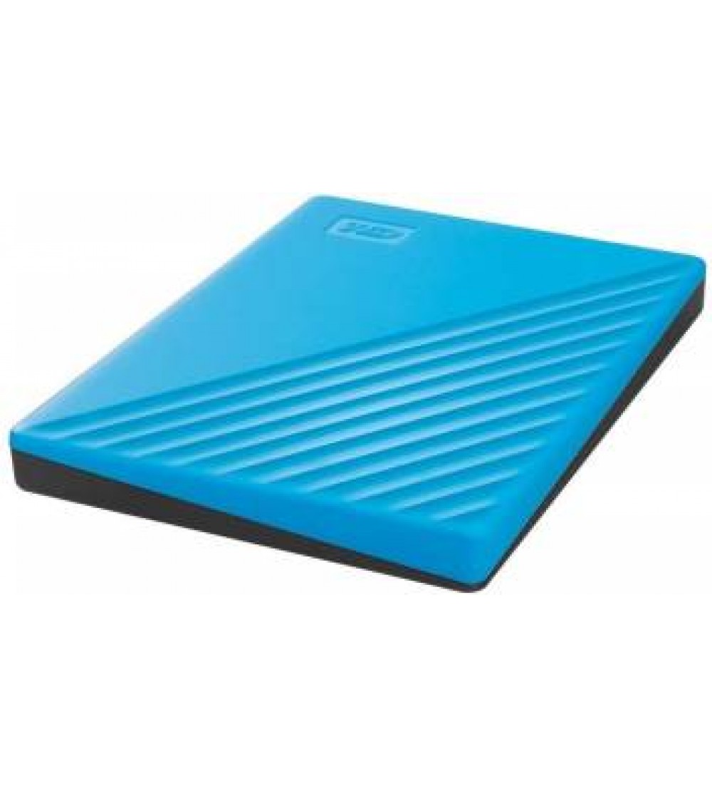 WD My Passport 2 TB External Hard Disk Drive  (Blue, Black)