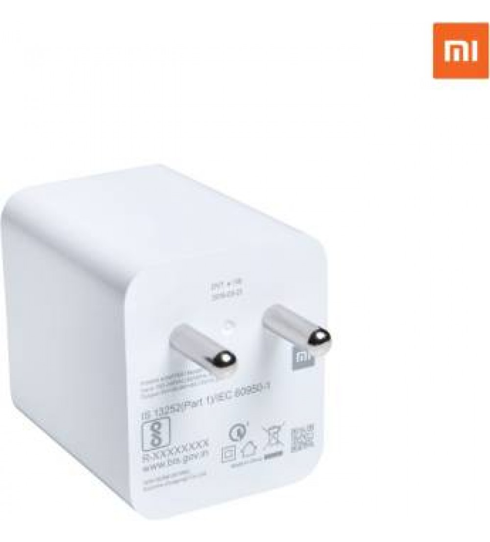 Mi MDY-10-ER 27 W 3 A Mobile Charger  (White)