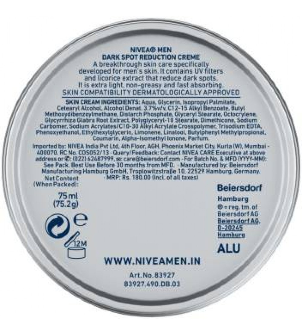 NIVEA MEN Dark Spot Reduction Creme