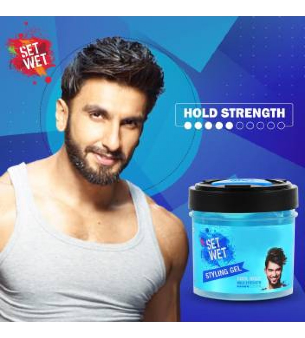 Set Wet Cool Hold Hair Gel 250 Ml