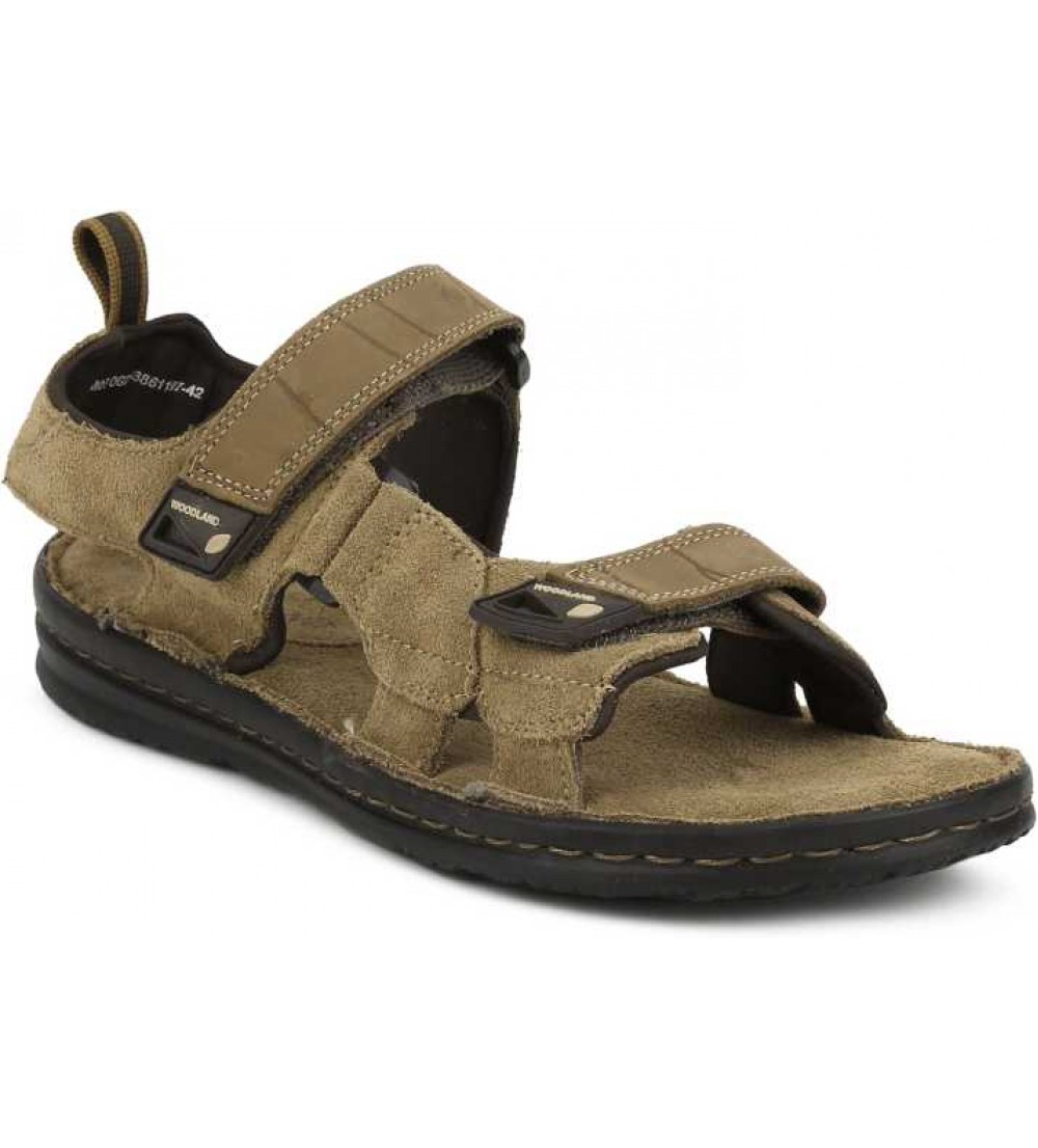 Woodland  Men Brown Casual Sandal